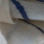 Handwoven shawl - detail.